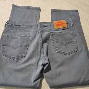 Levi's Men's Straight Jeans in Charcoal W 32 L 30